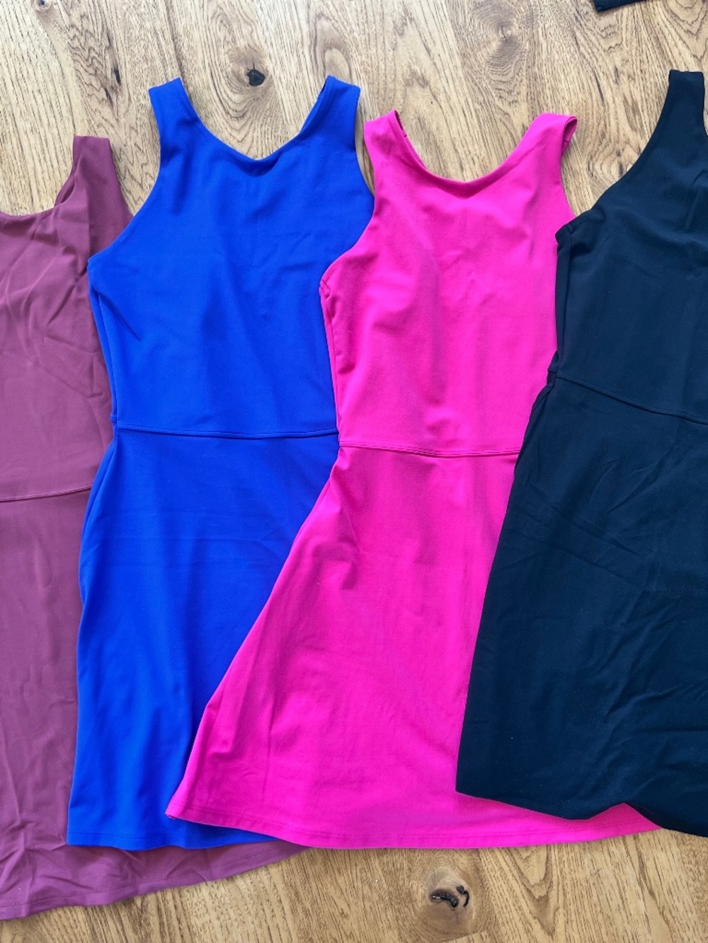 Set of 4 Conscious Dress Athleta Dresses Size Large but altered to Medium